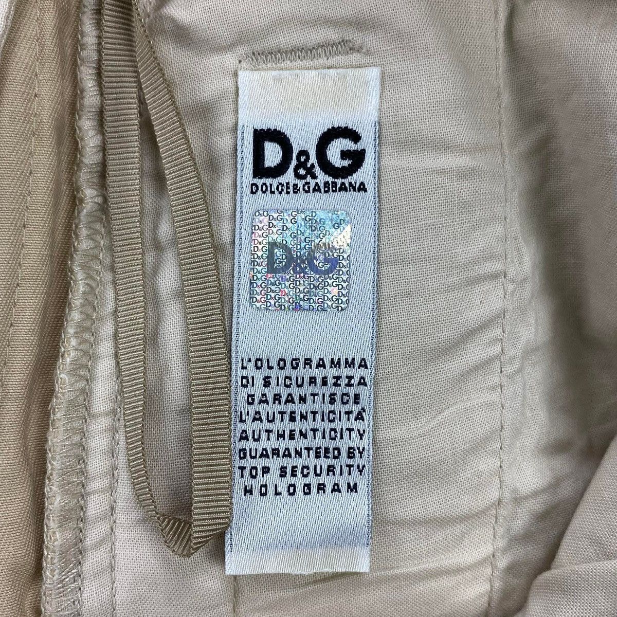 Dolce & Gabbana Side Taped Belted Trousers Size US 34 / EU 50 - 10 Thumbnail