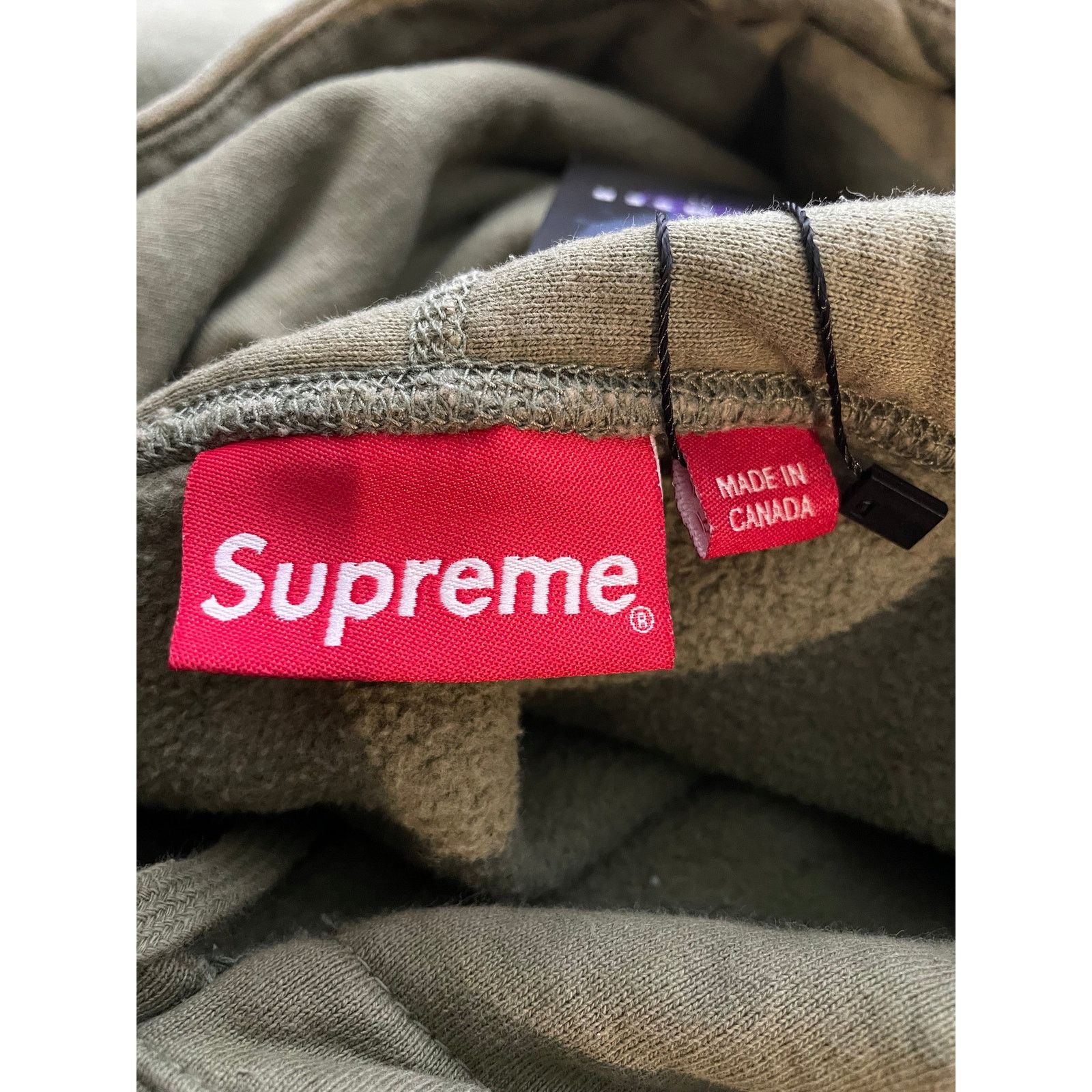Supreme Supreme Olive Red & Hoodie Size US L / EU 52-54 / 3 - 3 Thumbnail
