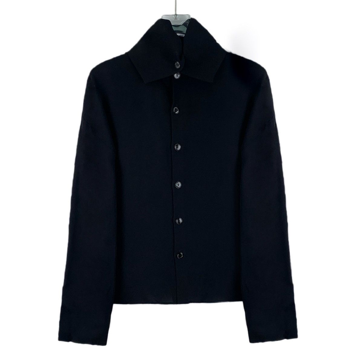 Chanel Chanel Black Silk High Neck Long Sleeve T-shirt K26WX Size XS / US 0-2 / IT 36-38 - 1 Thumbnail