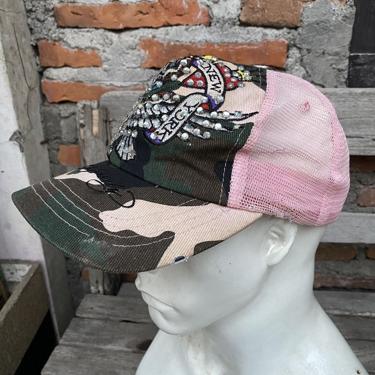 Christian Audigier ED HARDY NEW YORK TRUCKER CAP Size ONE SIZE - 5 Thumbnail