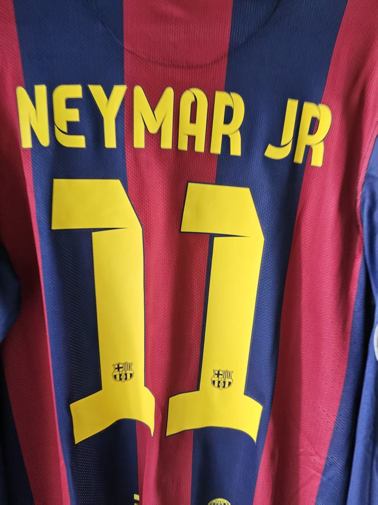 Other 2015 Barcelona #11 Neymar Jersey Longsleeve Size US XL / EU 56 / 4 - 5 Thumbnail
