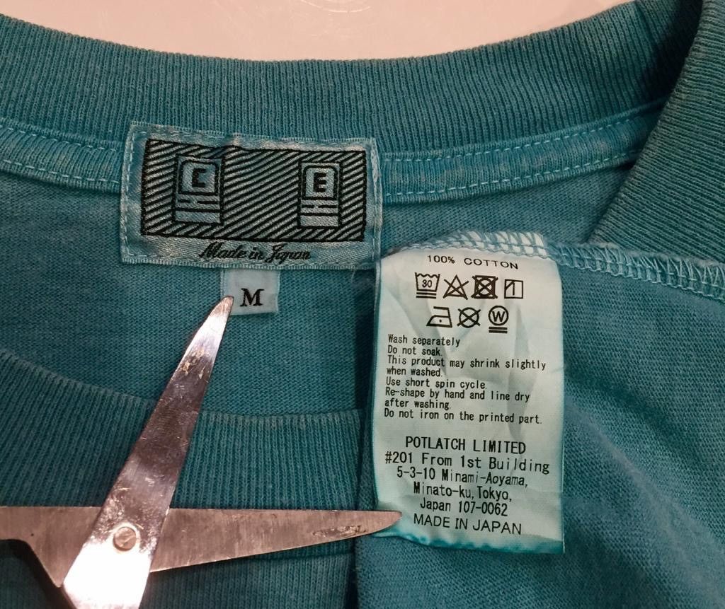 Cav Empt × Japanese Brand CAV EMPT CE TEXT LOGO JAPANESE STREETWEAR BRAND TSHIRT Size US M / EU 48-50 / 2 - 4 Thumbnail