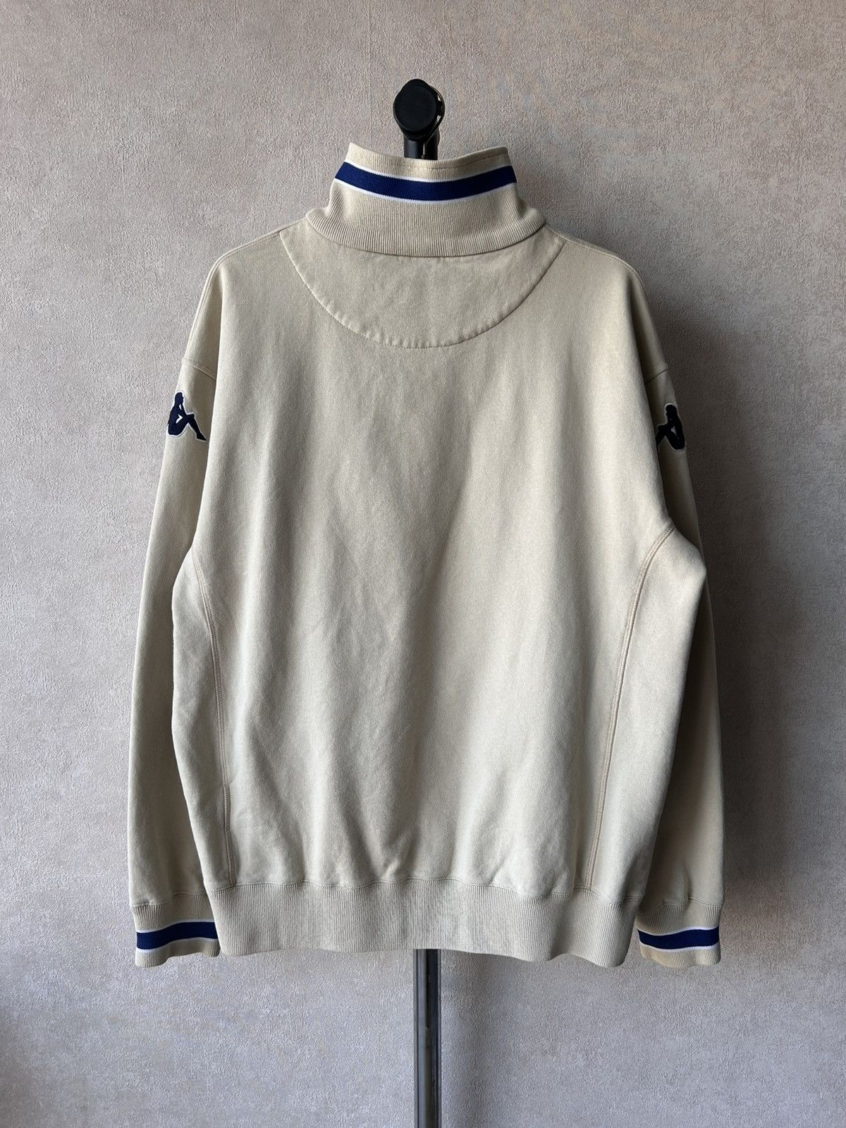 Kappa Vintage Y2K Kappa Italy Cortina 1/4 Zip Sweatshirt Size US L / EU 52-54 / 3 - 5 Thumbnail