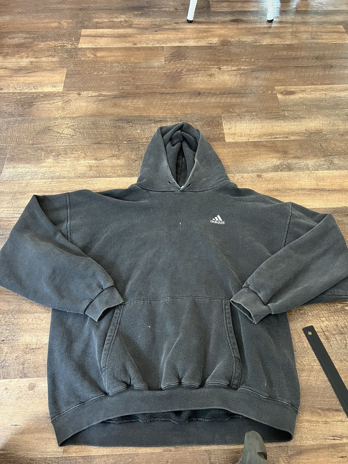 Mens Vintage Adidas Pullover Logo Sweatshirt Hoodie Mens XL