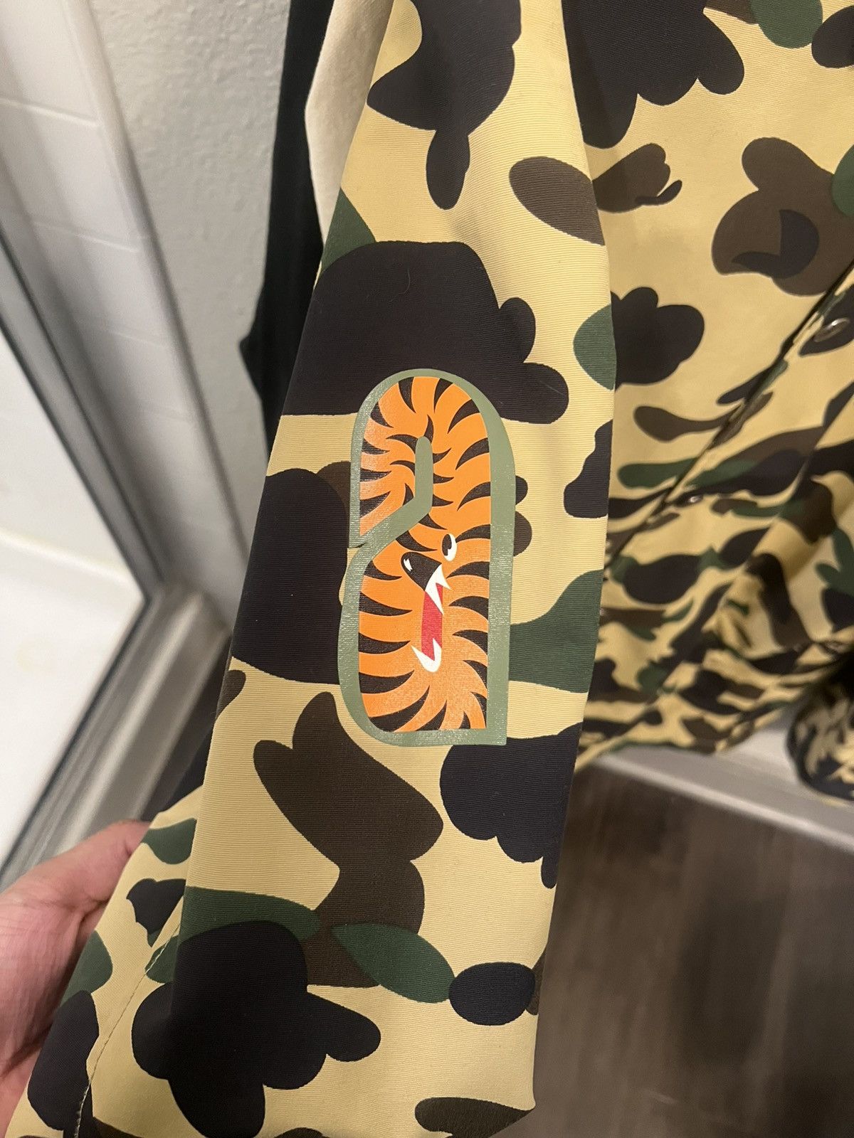 Bape Bape 1st Camo Coach Jacket “Yellow” Size US M / EU 48-50 / 2 - 3 Thumbnail