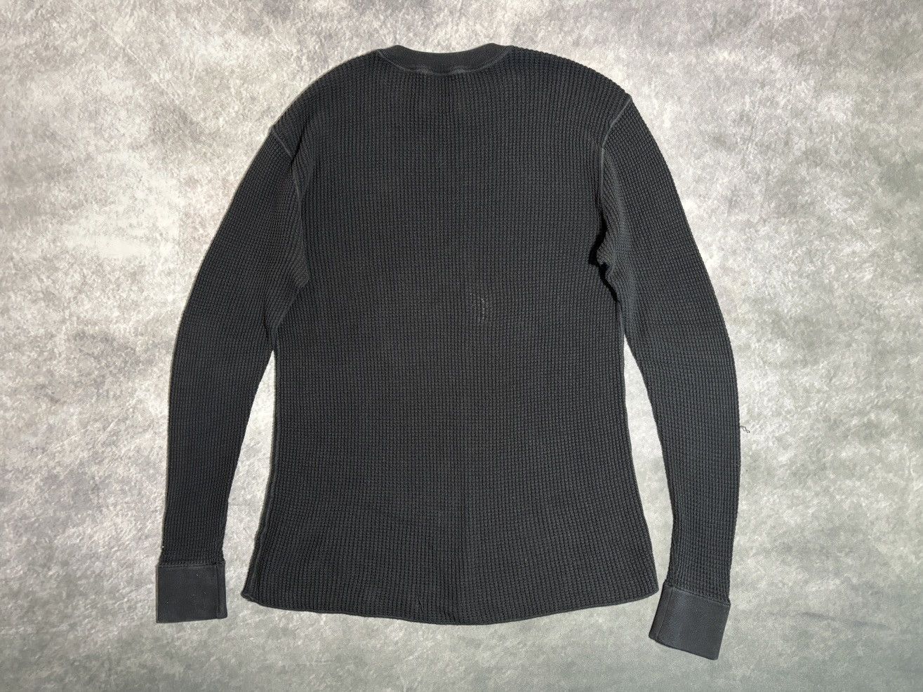 Alexander Wang Alexander Wang Thermal Longsleeve Waffle Knit Shirt Small OS Size US L / EU 52-54 / 3 - 12 Thumbnail