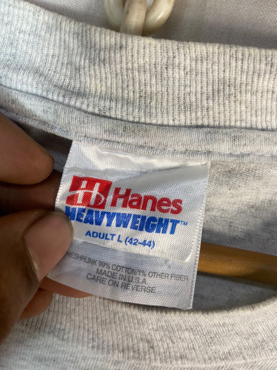 Hanes Vintage hawaii backhit printed tshirt by hanes Size US L / EU 52-54 / 3 - 5 Thumbnail