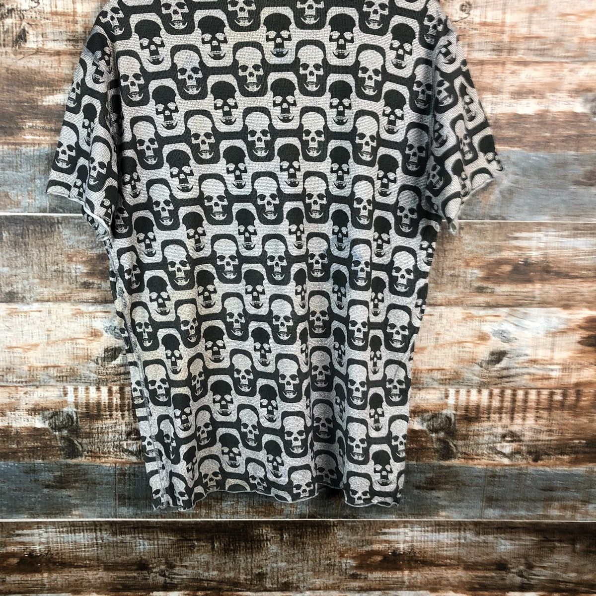 Lucien Pellat-Finet Lucien Pellat Finet full print Skulls White T-Shirt #A2483 Size US L / EU 52-54 / 3 - 13 Thumbnail