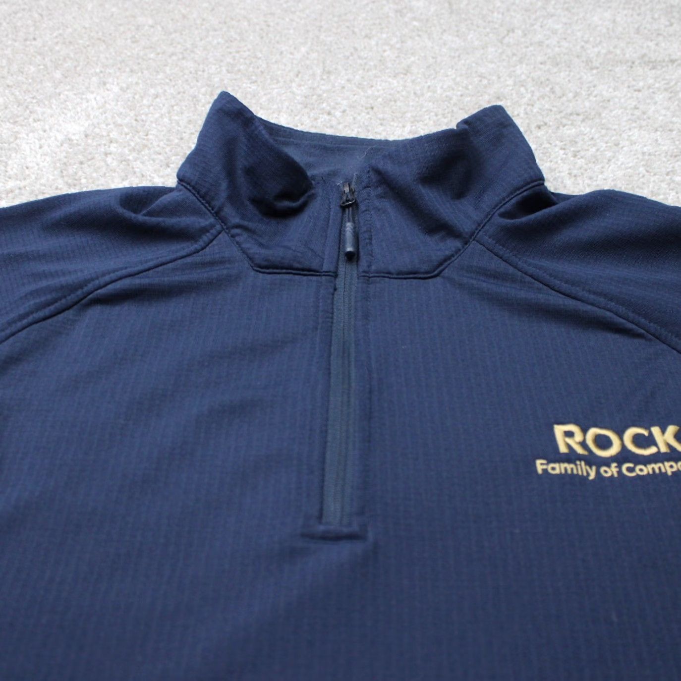 The North Face The North Face Sweatshirt Womens XL Blue Mountain Peaks 1/4 Zip Stretch Pullover Size XL / US 12-14 / IT 48-50 - 4 Thumbnail