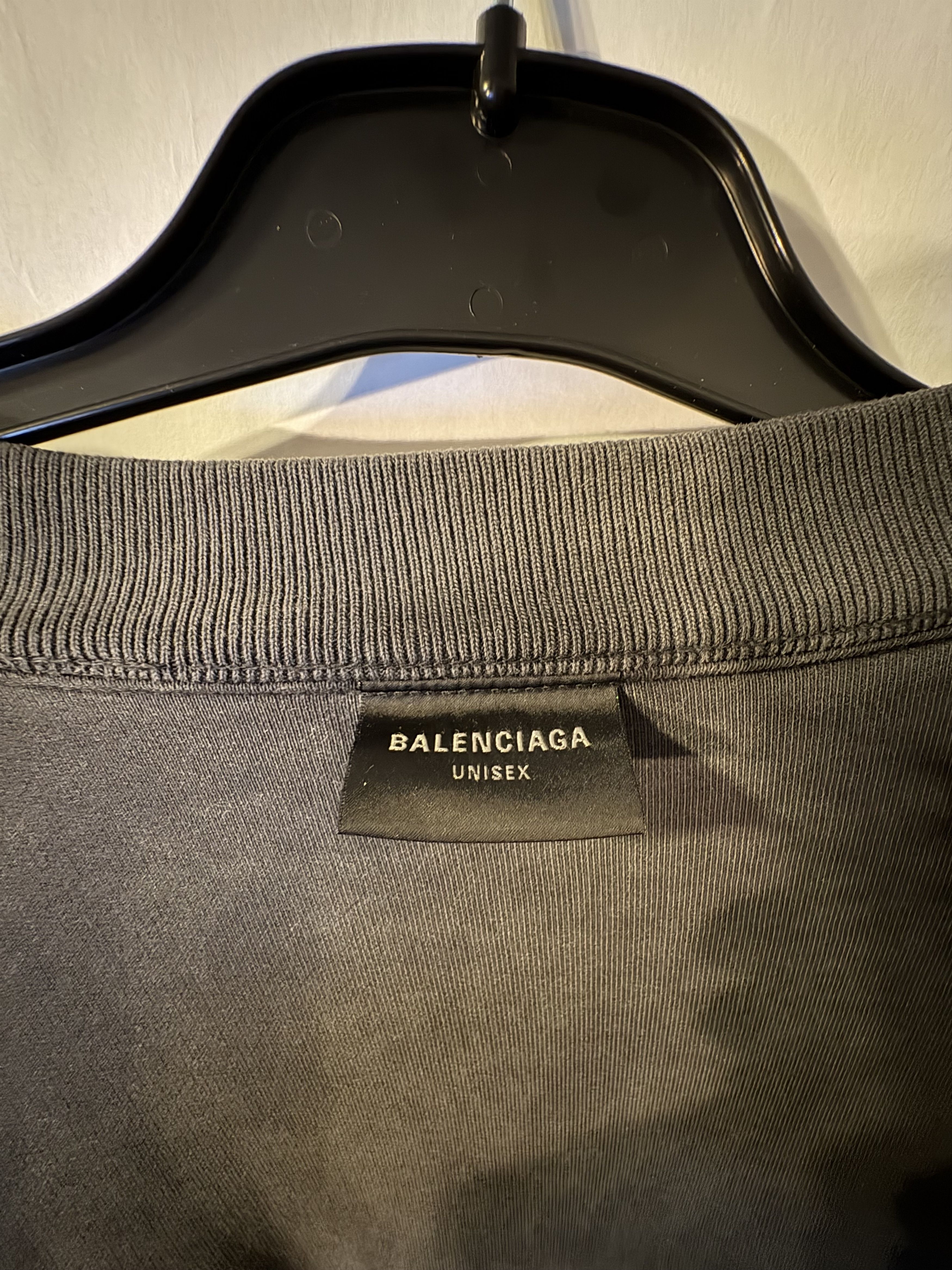 Balenciaga Balenciaga Inside Out Metalhead Sweater Dark Blue Size US XXS / EU 40 - 3 Thumbnail
