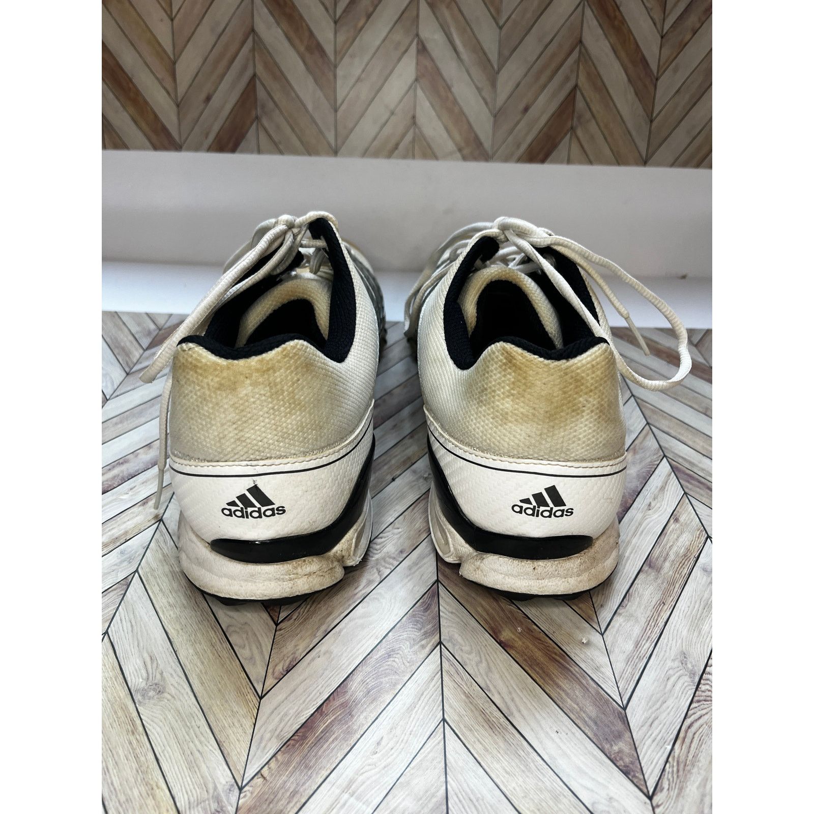 Adidas ADIDAS EVG PowerbandS 50/50 Golf Shoes White Men's 15 Size US 15 / EU 48 - 8 Thumbnail