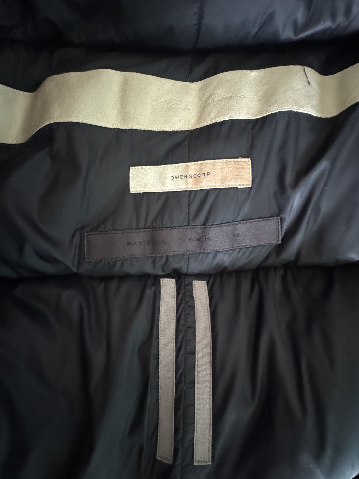 Rick Owens Very rare Mastadon down puffer coat FW16 Size US M / EU 48-50 / 2 - 13 Thumbnail