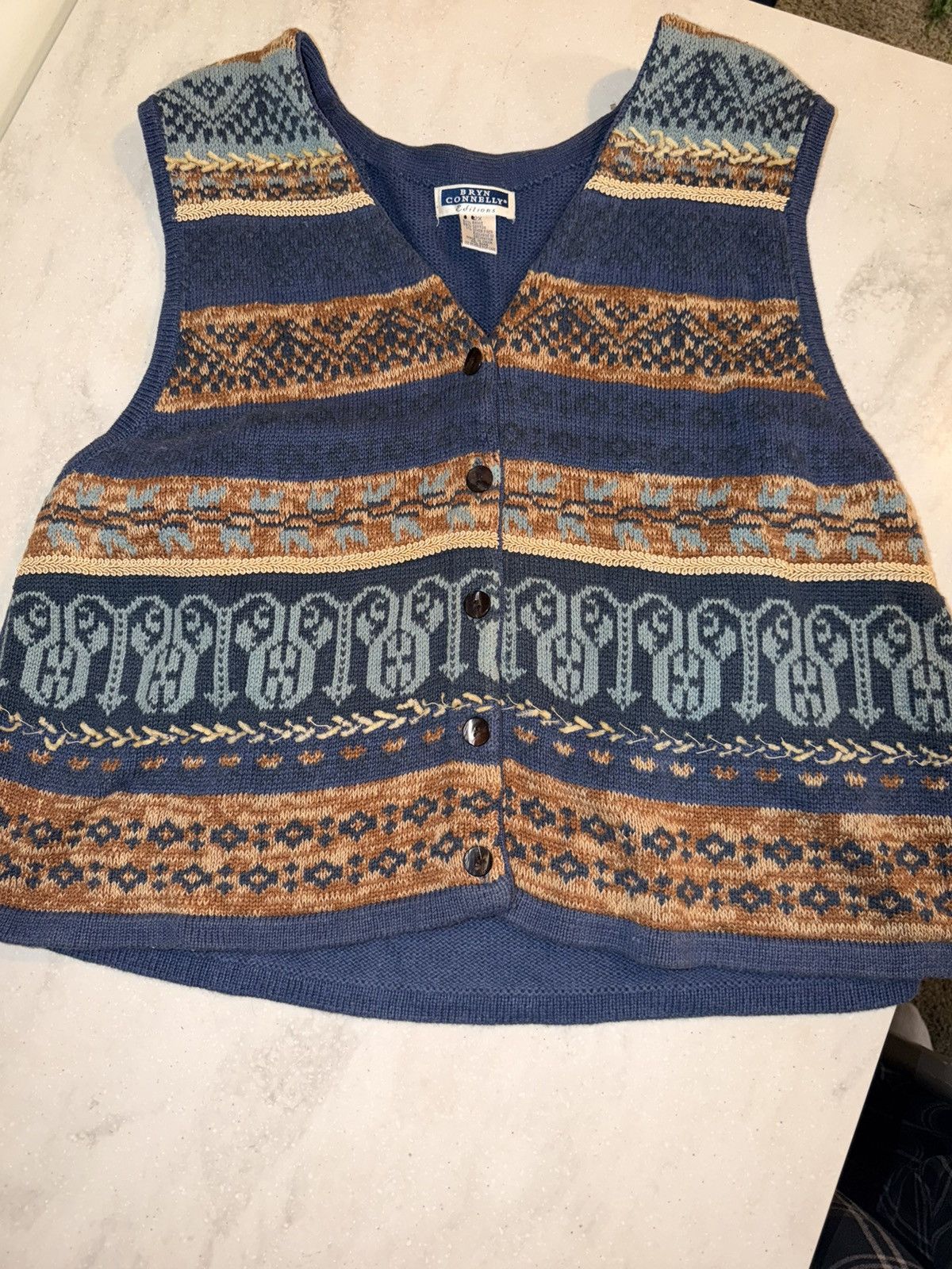 Vintage Vintage Mens Bryn Connelly vest Size US XXL / EU 58 / 5 - 1 Thumbnail