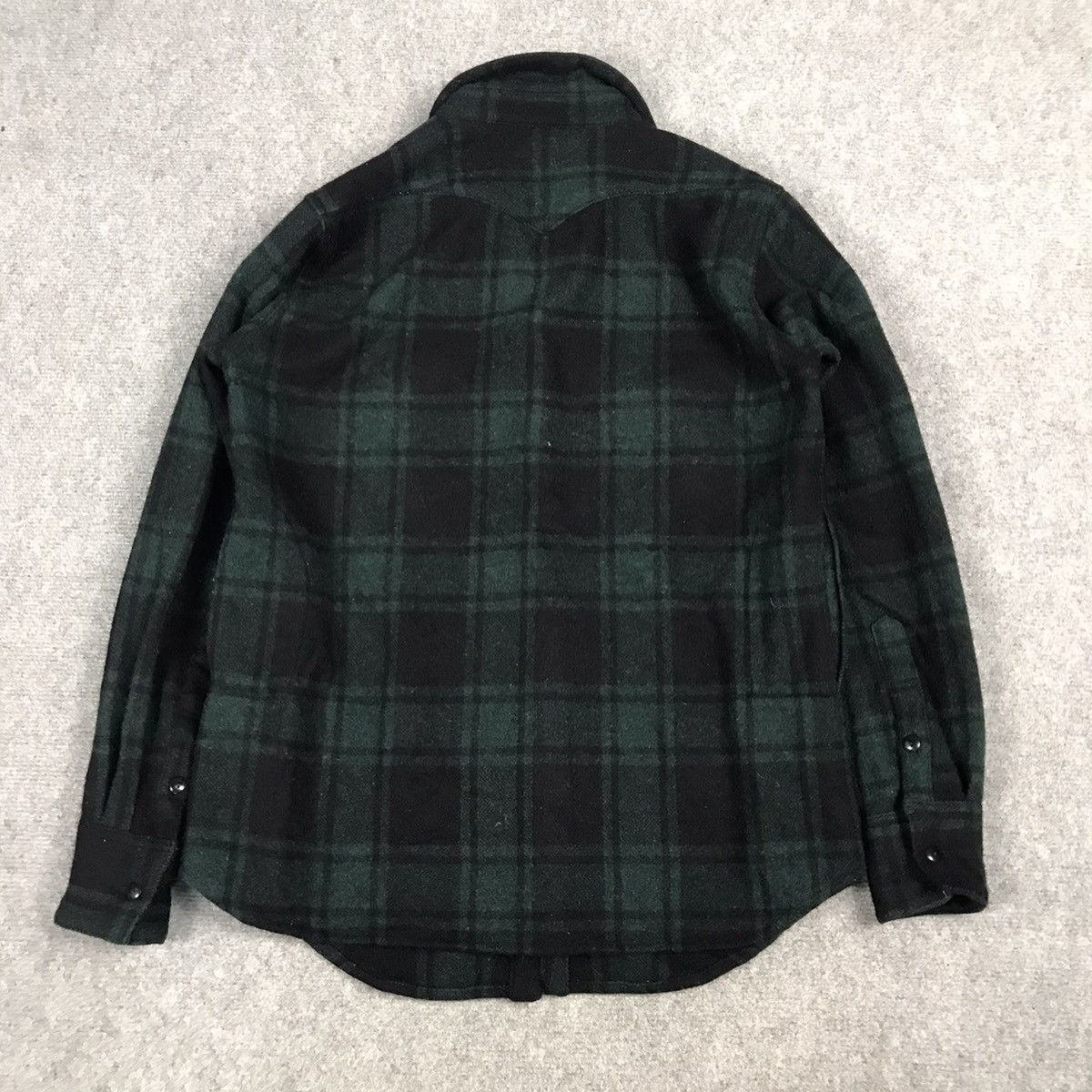 Japanese Brand ACCHA MADE IN JAPAN UNITY MADE WOOL BUTTON UP SHIRT JACKET Size US M / EU 48-50 / 2 - 5 Thumbnail