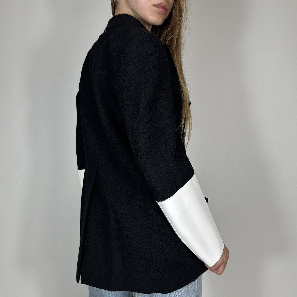 Sportmax SPORTMAX DEFILE Archive Rare Luxury Japanese Style Blazer Size L / US 10 / IT 46 - 3 Thumbnail