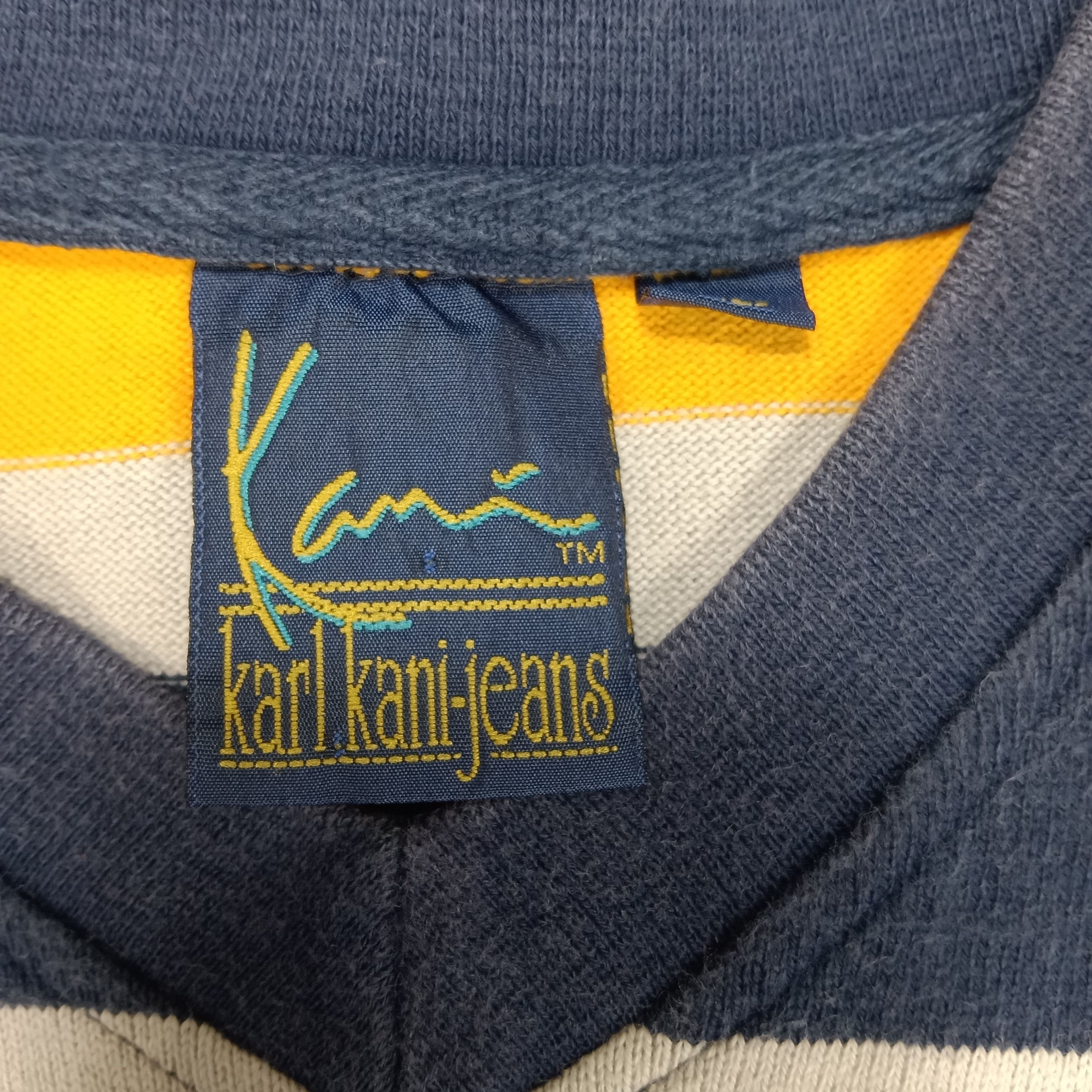 Karl Kani × Vintage Karl Kani Jeans American Style Stripe Tshirt Size US L / EU 52-54 / 3 - 3 Thumbnail