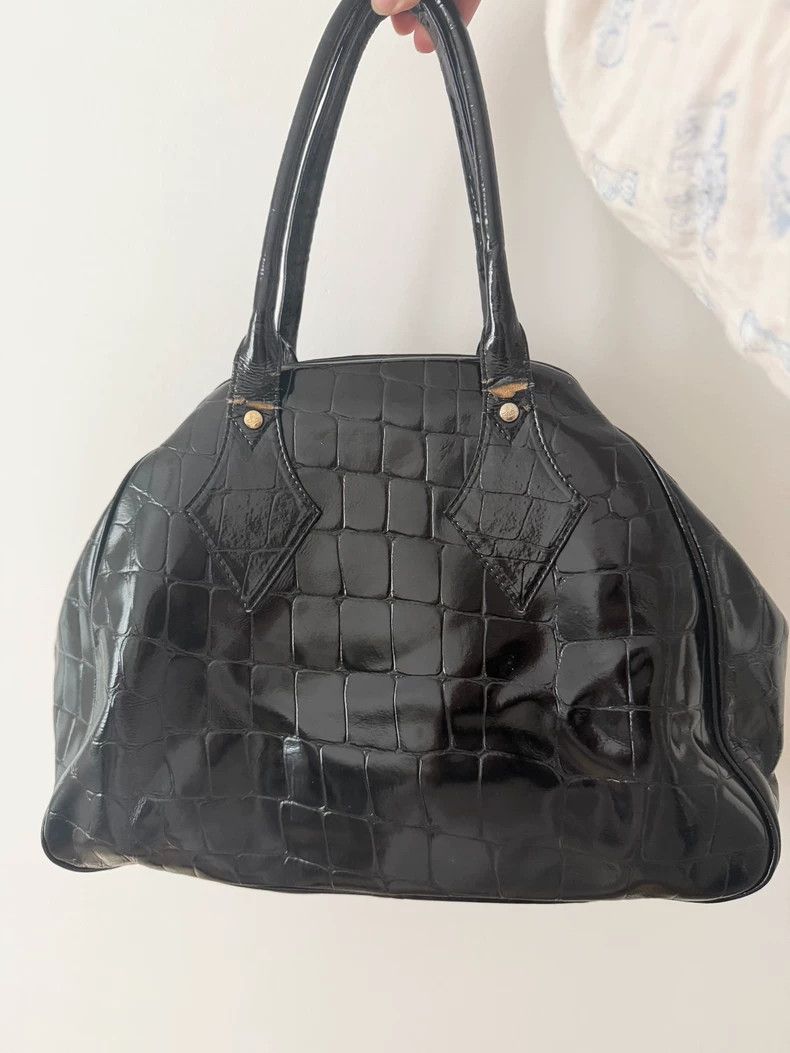 Vivienne Westwood Vivienne Westwood Golden Saturn Orb Bowling Bag Size ONE SIZE - 3 Thumbnail