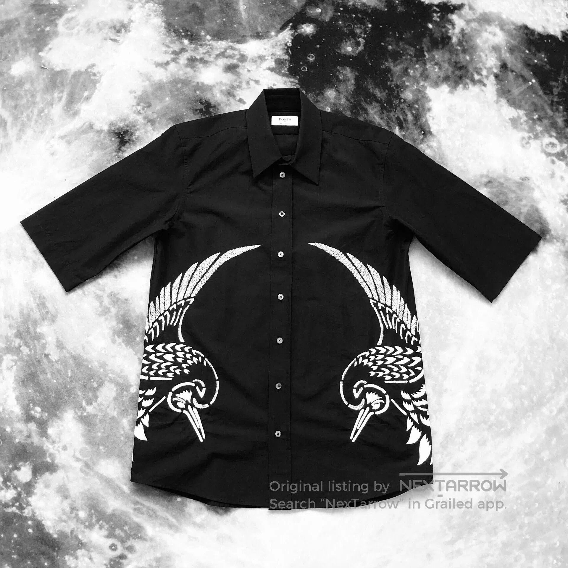 Ports 1961 PORTS 1961 Men's Short Sleeve Shirt. Size US M / EU 48-50 / 2 - 2 Thumbnail