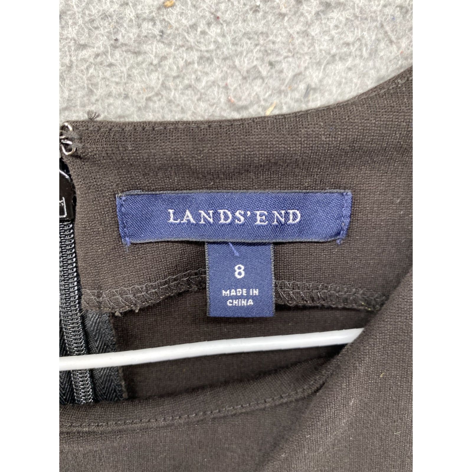Lands' End Lands' End Dress Sleeveless Brown Stretch Pockets Size 8 Women Tank Dress Casual Formal Knee Length Size M / US 6-8 / IT 42-44 - 4 Thumbnail