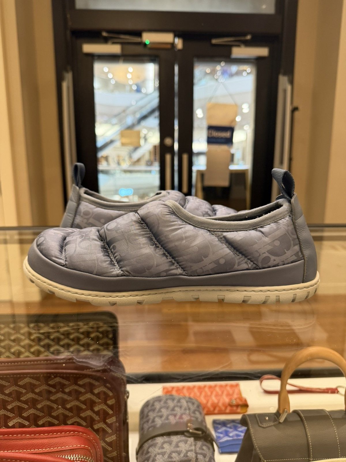Dior Dior Oblique Quilted Slip On - Blue/Grey Size US 8 / EU 41 - 3 Thumbnail