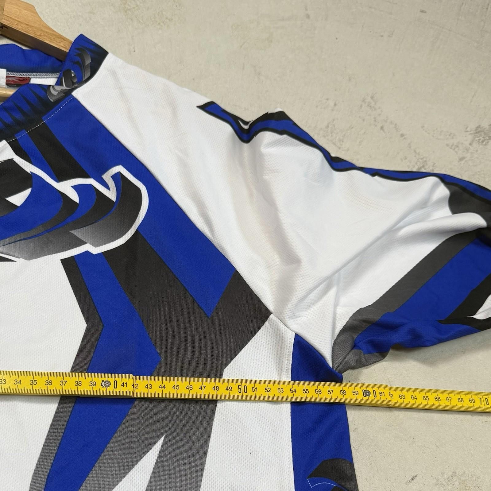 Other VTG Wrex Wear Blue Motocross Jersey Long Sleeve Men M Canada Size US M / EU 48-50 / 2 - 9 Thumbnail