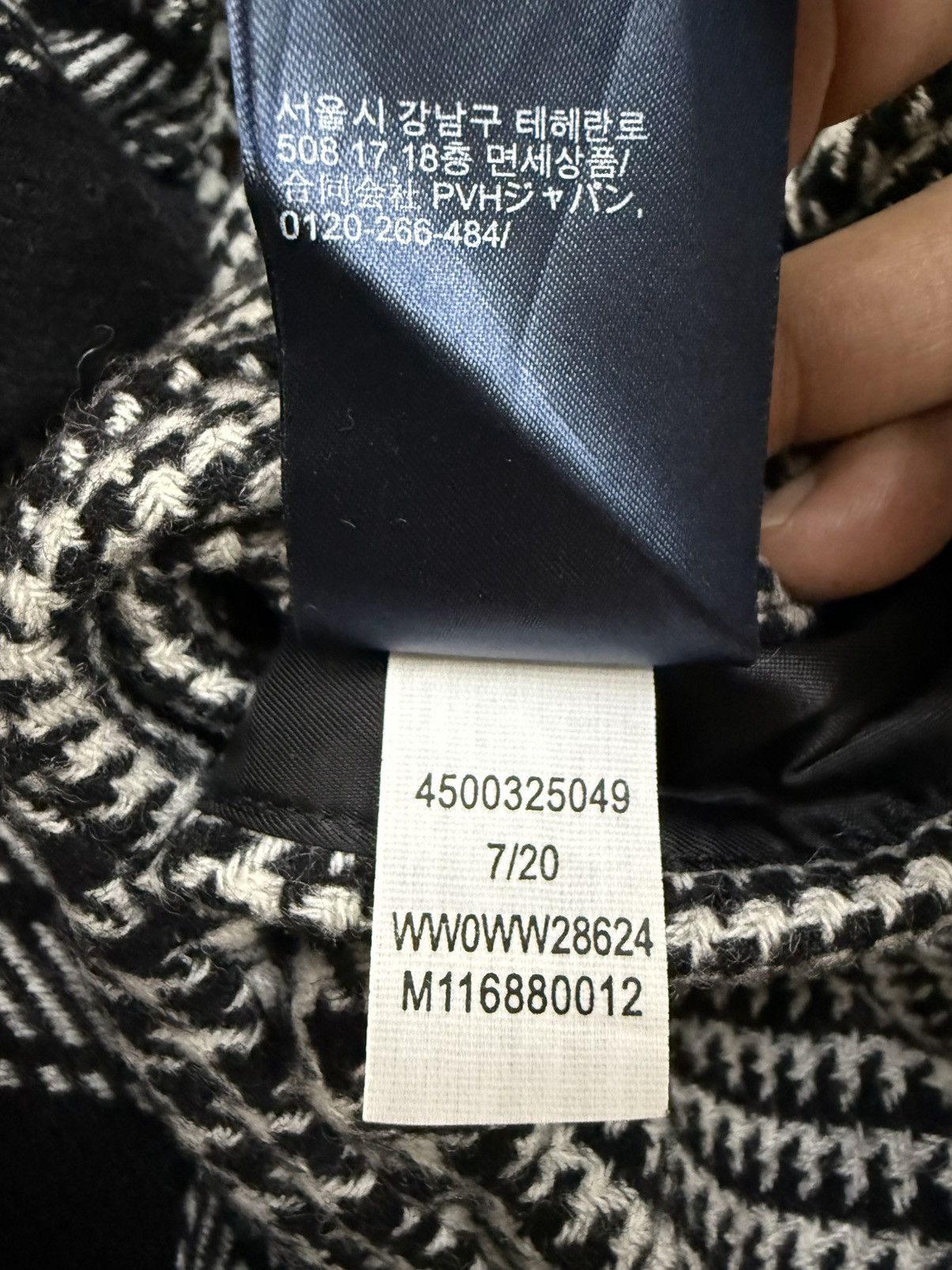 Tommy Hilfiger Tommy Hilfiger Chekered Wool Long Coat Jacket Size US S / EU 44-46 / 1 - 10 Thumbnail