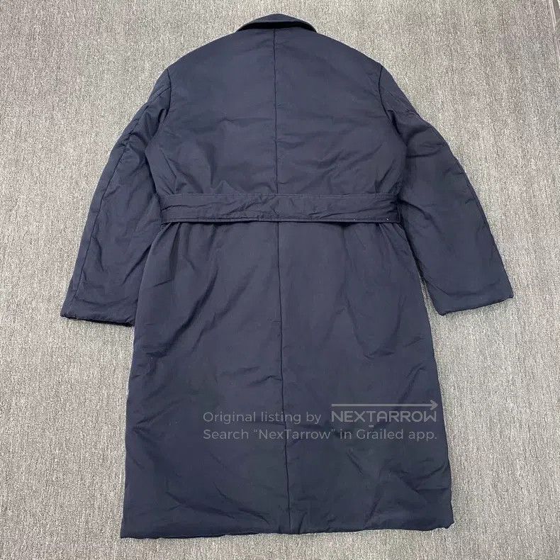 Balenciaga Balenciaga Blue Cotton Coat Jacket Size US S / EU 44-46 / 1 - 2 Thumbnail