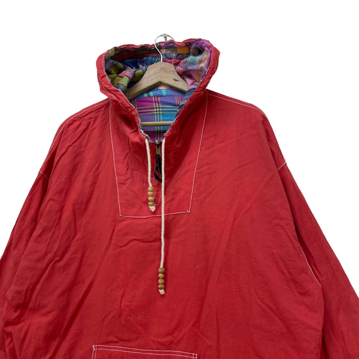 Japanese Brand × Vintage 💥Japanese Brand Pacthwork Joujou Anorak Reversible Jacket Size US M / EU 48-50 / 2 - 8 Thumbnail