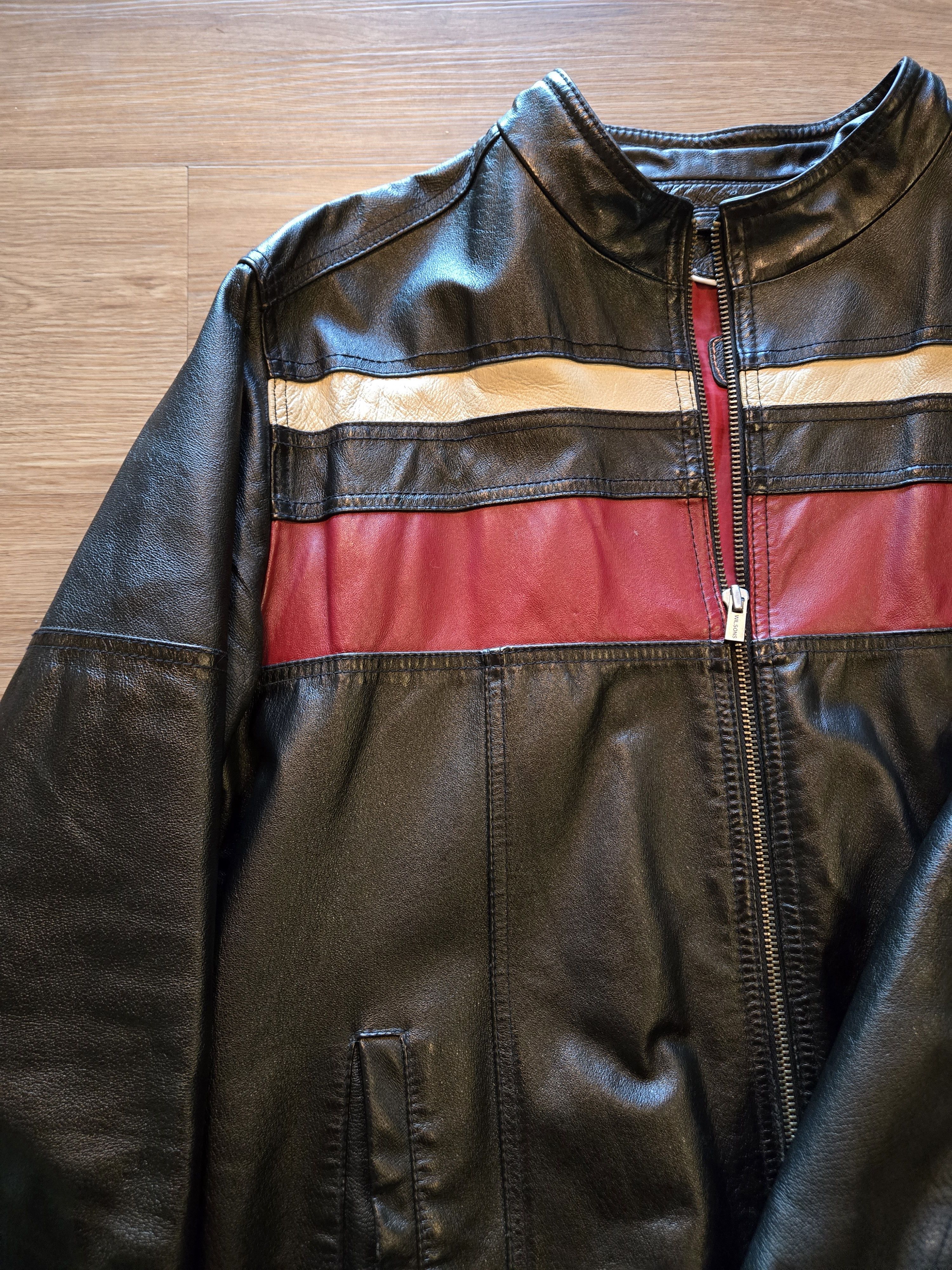 Wilsons Leather Vintage Wilson's Leather Jacket Size US L / EU 52-54 / 3 - 2 Thumbnail