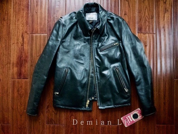 Schott Schott 689H Horsehide Biker Jacket Size US XL / EU 56 / 4 - 2 Thumbnail