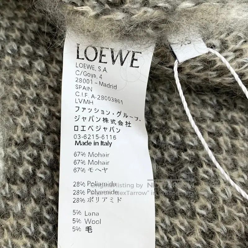 Loewe Loewe Brown Mohair Knit Sweater . Size XS / US 0-2 / IT 36-38 - 6 Thumbnail