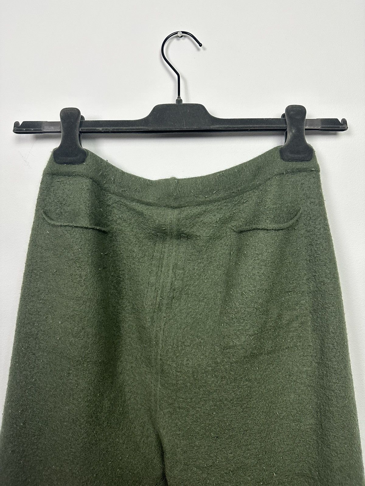 Rick Owens FW21 ‘GETHSEMANE’ Boiled Cashmere Cropped Pants Size US 31 - 5 Thumbnail