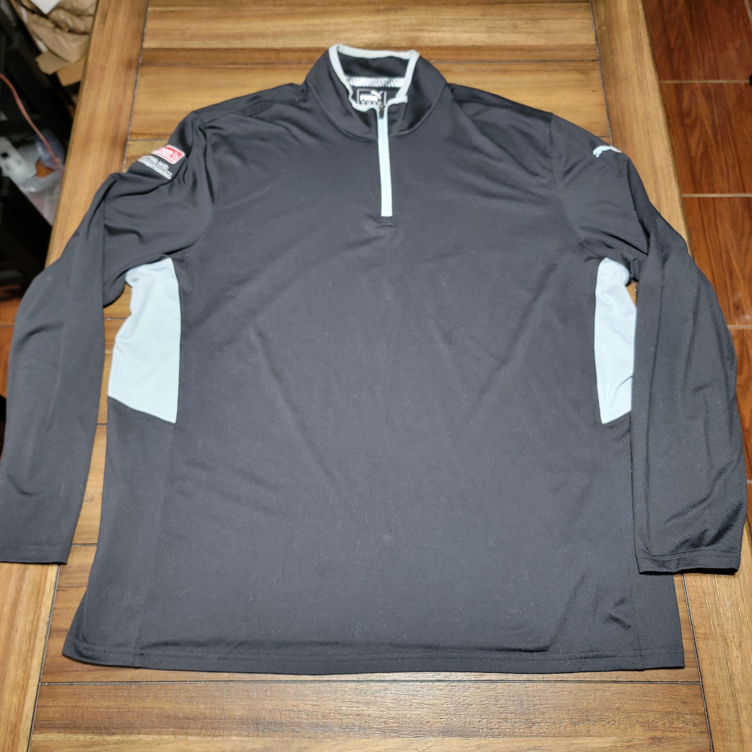 Puma Puma Golf LS Quarter Zip Athletic Pullover "Coleman"-XXL Size US XXL / EU 58 / 5 - 1 Thumbnail