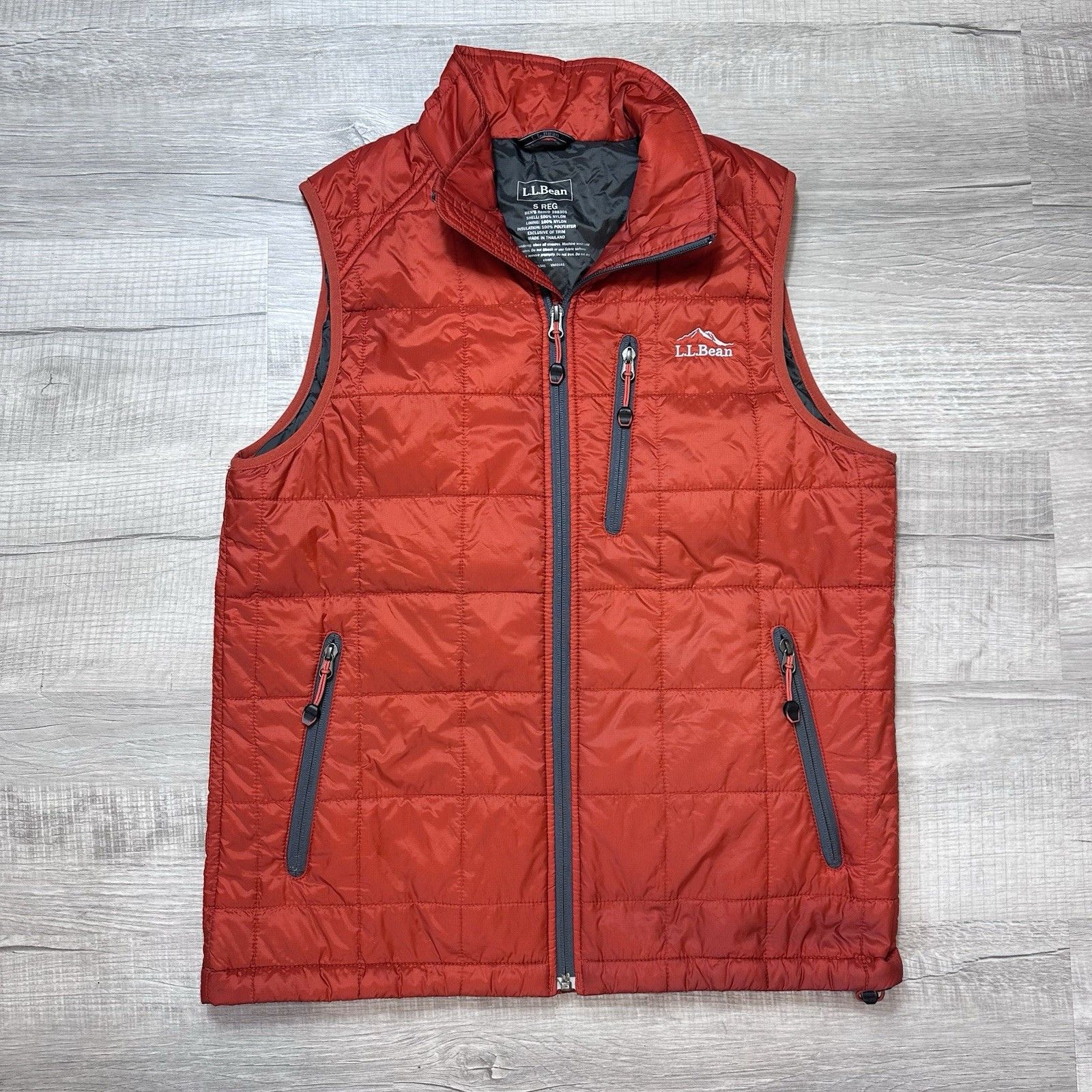 L.L. Bean LL Bean Vest Men's Small Quilted PrimaLoft Packaway Puffer Size US S / EU 44-46 / 1 - 1 Thumbnail