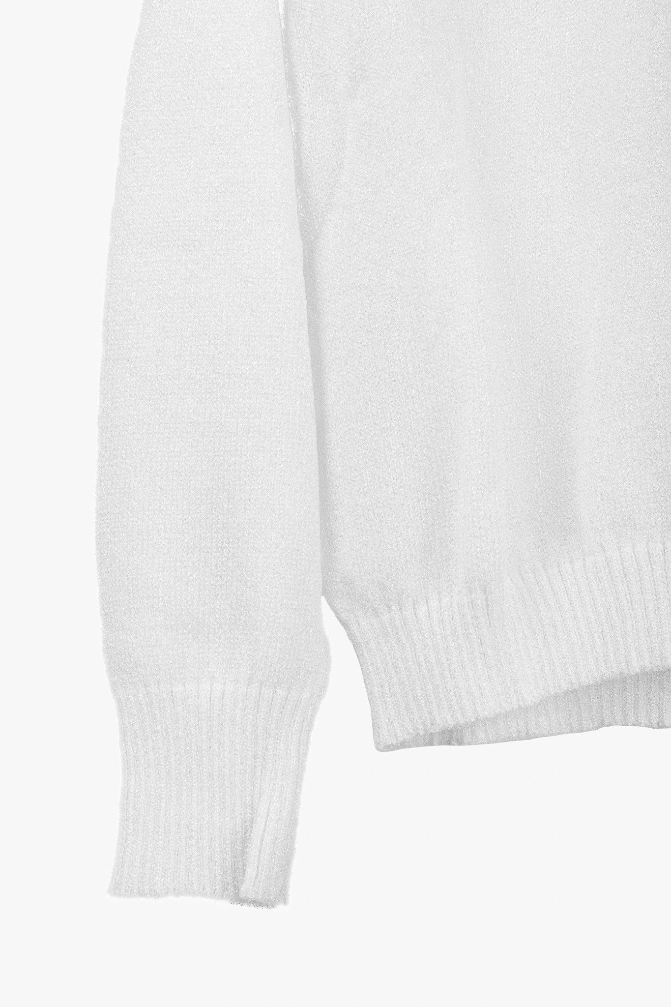 Our Legacy Our Legacy Transparent Bubble Knit V-Neck Raglan Sweater Size US L / EU 52-54 / 3 - 6 Thumbnail