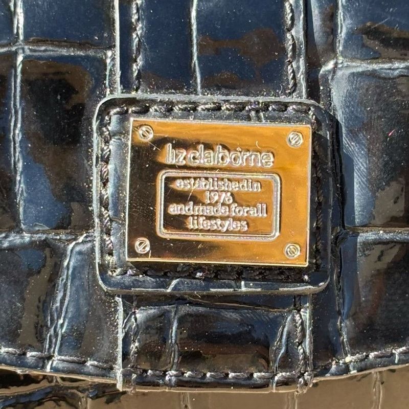 Liz Claiborne Y2K Black Liz Claiborne Purse Size ONE SIZE - 2 Thumbnail
