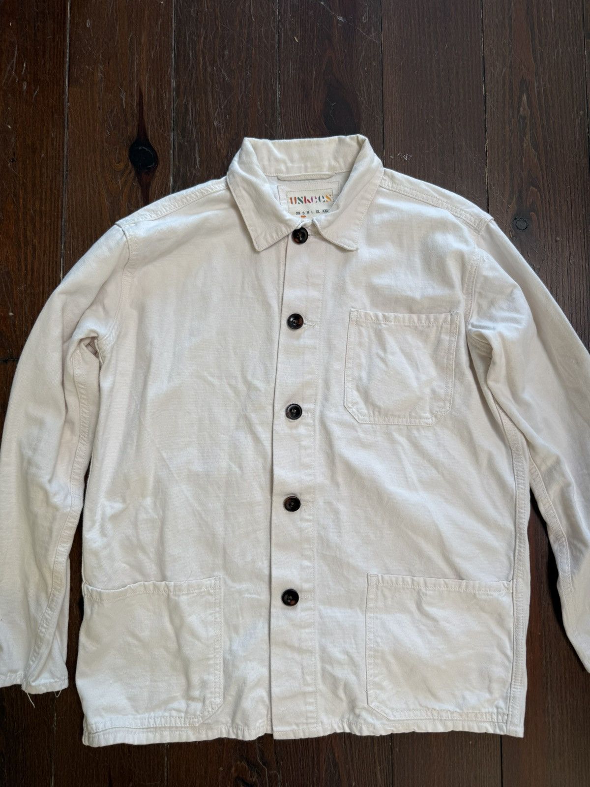 Other Chore Jacket - White- Heavy Duty Size US S / EU 44-46 / 1 - 2 Thumbnail