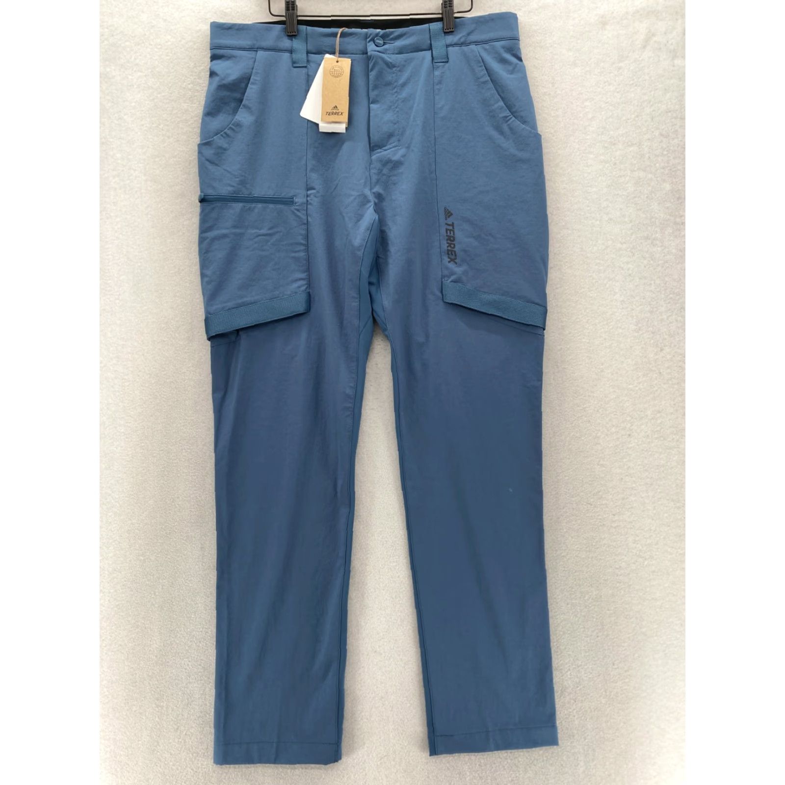 Adidas Adidas Terrex Zupahike Pants Mens 38x32 Blue Stretch Cargo Utility Outdoors NWT Size US 38 / EU 54 - 2 Thumbnail