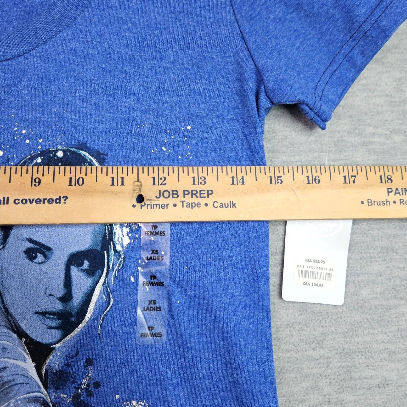 Disney Disney Star Wars Rey Graphic Tee Teens XS NWT Blue Cotton Blend Shirt Shirt Teens XS Women? Size XS / US 0-2 / IT 36-38 - 3 Thumbnail