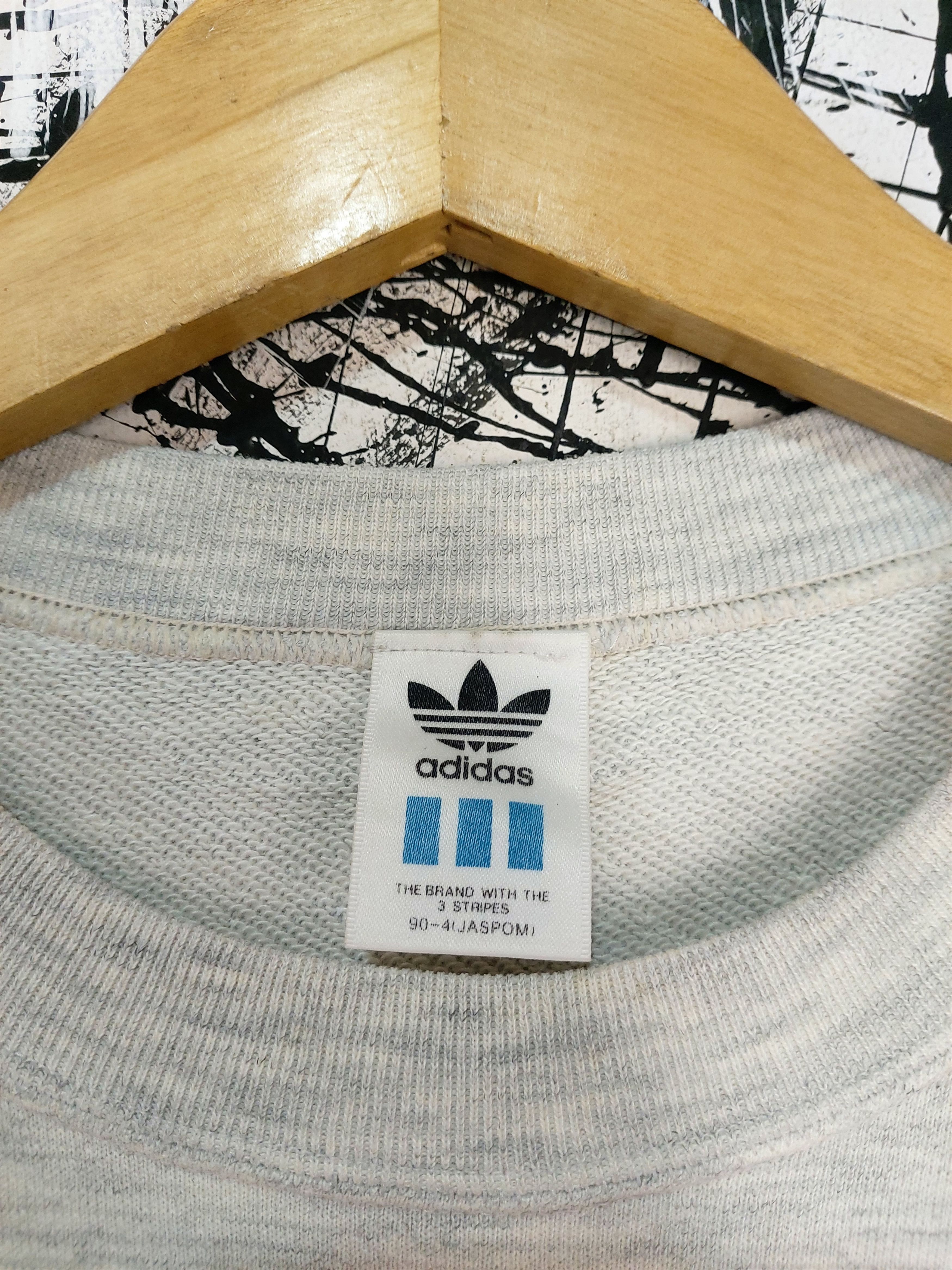 Adidas 90'S ADIDAS TREFOIL LOGO SWEATSHIRT Size US M / EU 48-50 / 2 - 3 Thumbnail