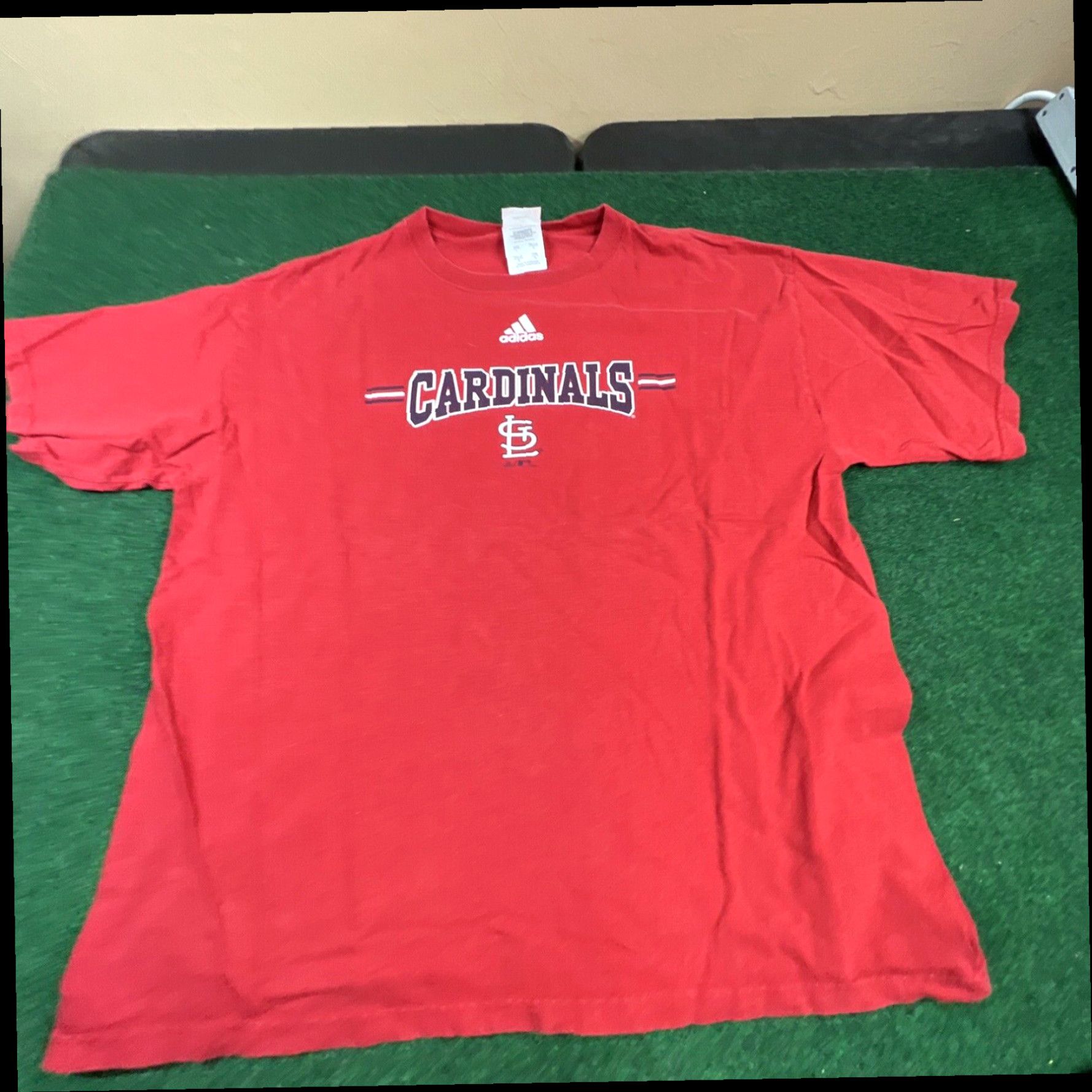 Adidas 2005 St. Louis Cardinals VTG T-Shirt Adidas Mens Size Large Size US L / EU 52-54 / 3 - 1 Thumbnail