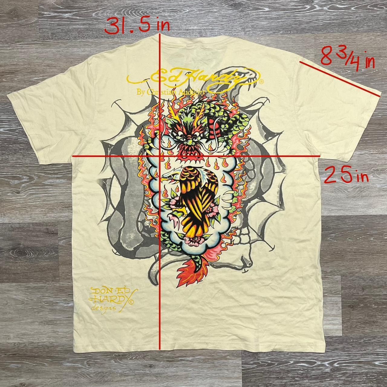 Ed Hardy × Vintage y2k ed hardy exploding skull tee Size US XXL / EU 58 / 5 - 2 Thumbnail