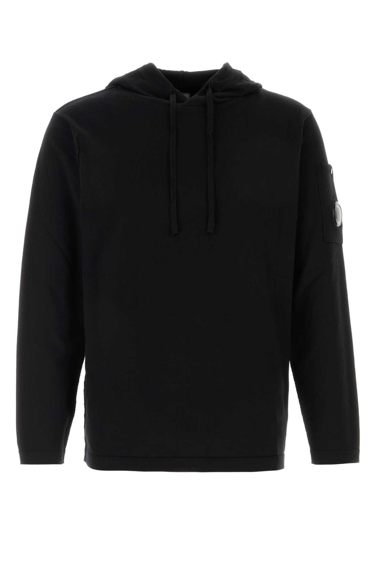 C.P. Company Black Knit Sweatshirt Size US M / EU 48-50 / 2 - 1 Thumbnail