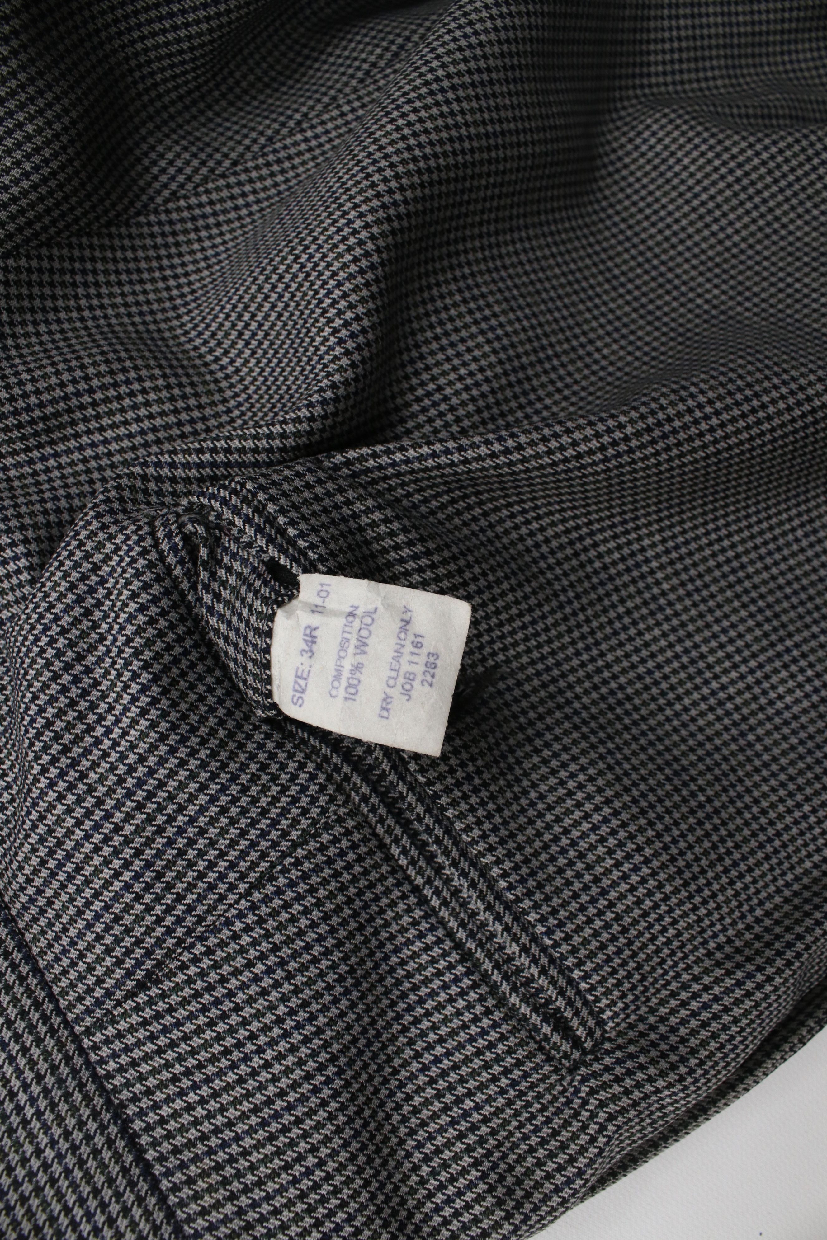 Vintage Vintage 90s Streetwear Wide Leg Chino Pants Houndstooth Size US 34 / EU 50 - 8 Thumbnail