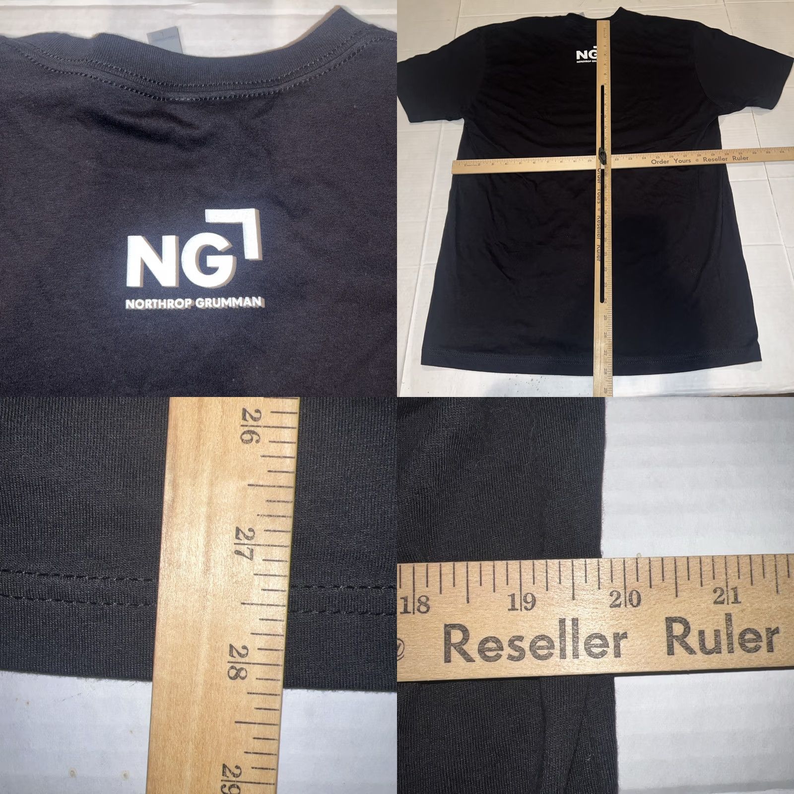 Next Level VINTAGE Northrop Grumman NG Space Systems Employee Issued Logo Shirt Large 2-Sided New Size US L / EU 52-54 / 3 - 8 Thumbnail