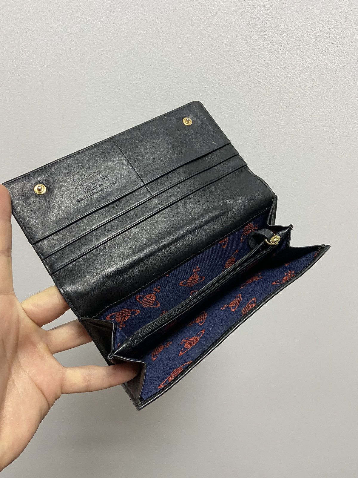 Vintage × Vivienne Westwood Vivienne Westwood crocodile Vintage Wallet luxury clutch Size ONE SIZE - 6 Thumbnail