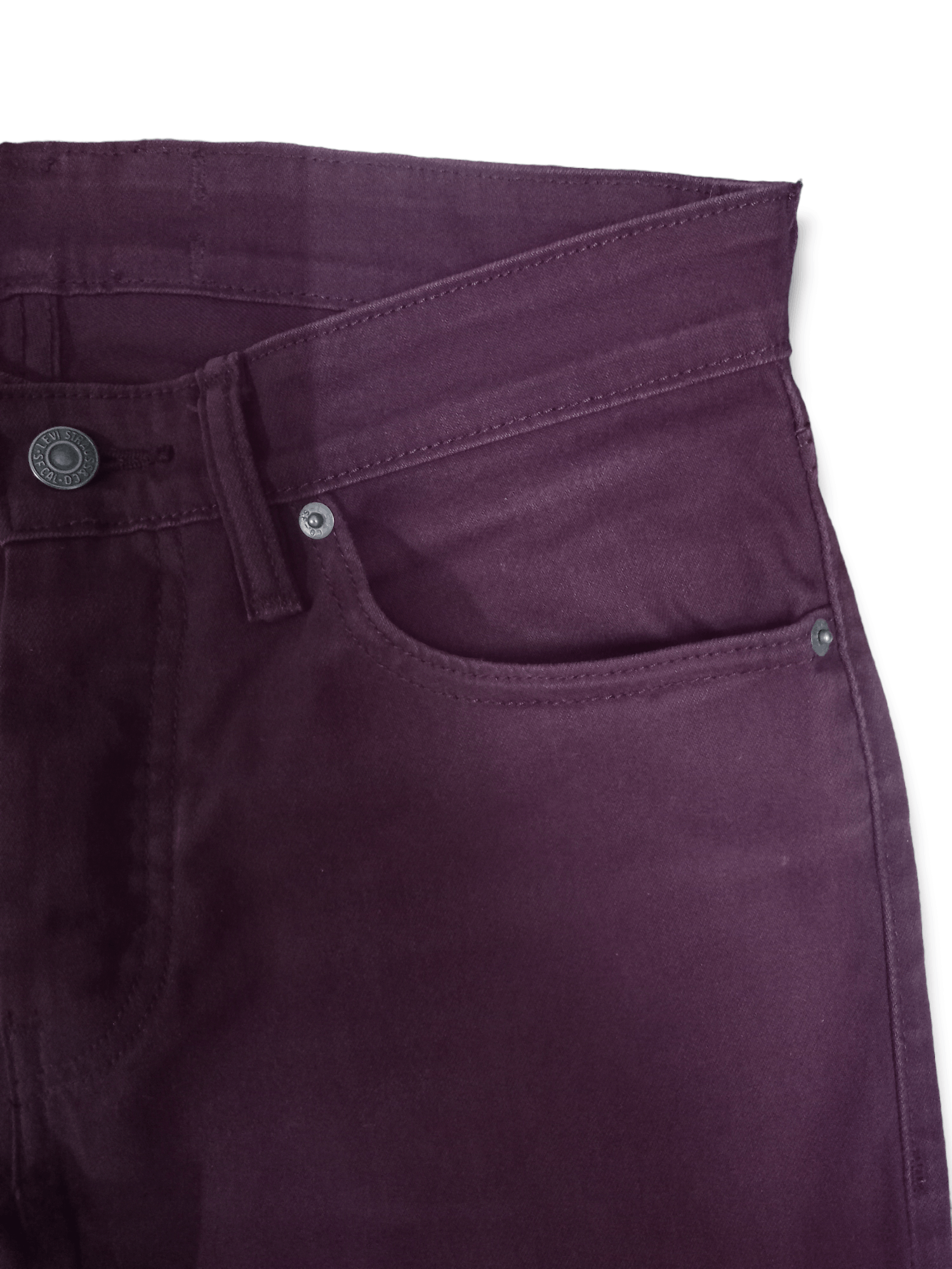 Levi's × Levi's Vintage Clothing Vintage Levis 511 Slim Style Maroon Denim Pants Size US 30 / EU 46 - 6 Thumbnail