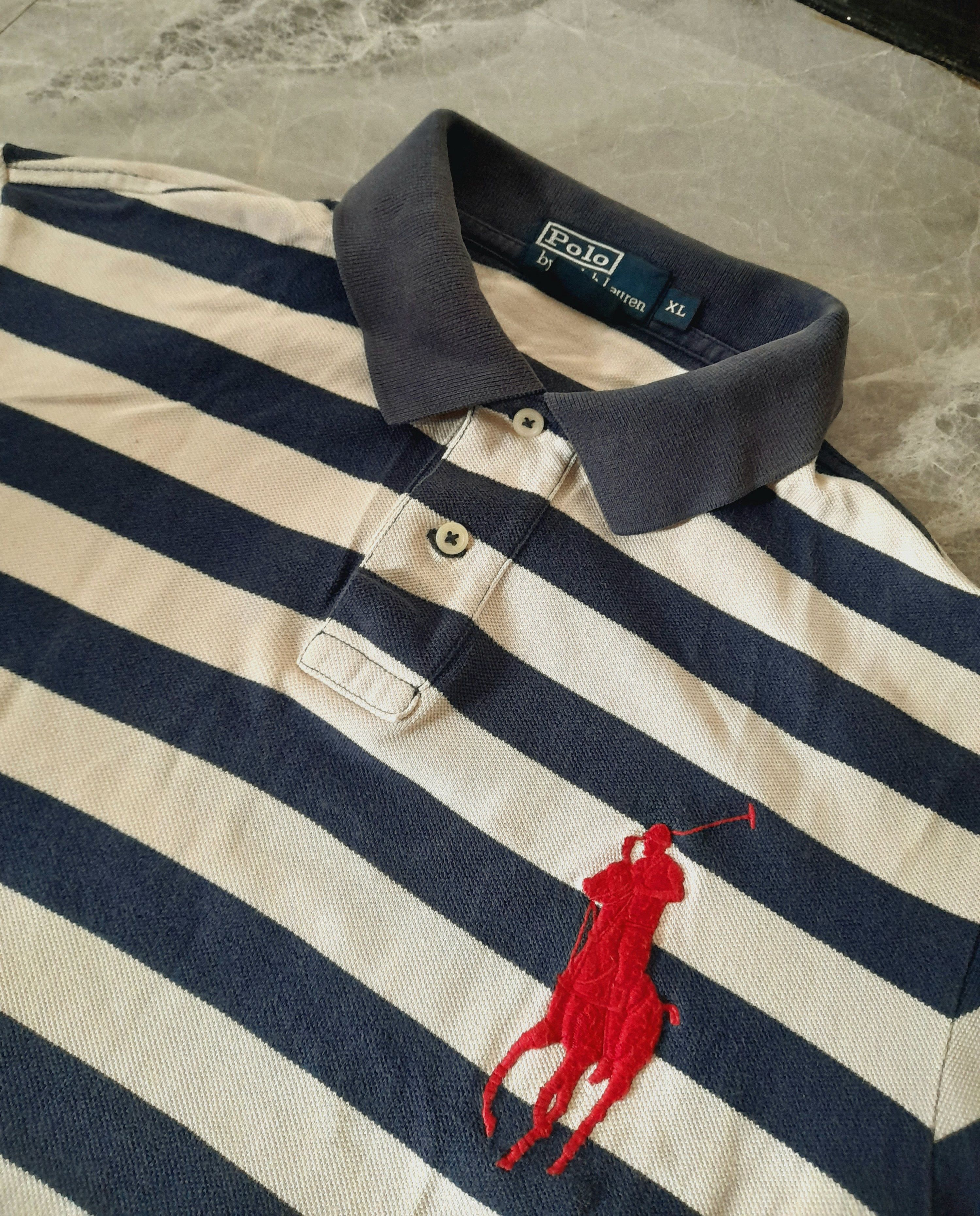 Polo Ralph Lauren 💥strip💥 polo shirt ralph laurent x shirt polo ralph Size US M / EU 48-50 / 2 - 5 Thumbnail