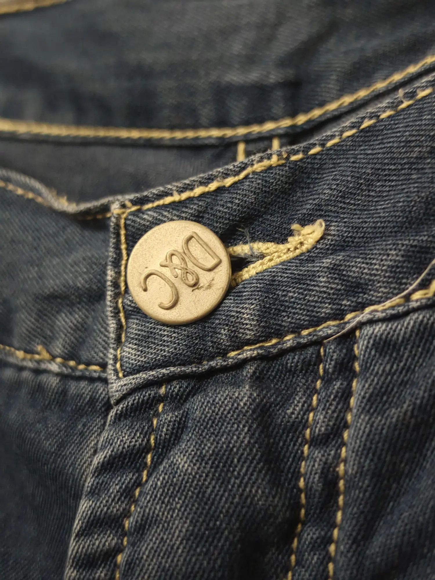 Vintage D&C Jeans Pants Size US 34 / EU 50 - 2 Thumbnail