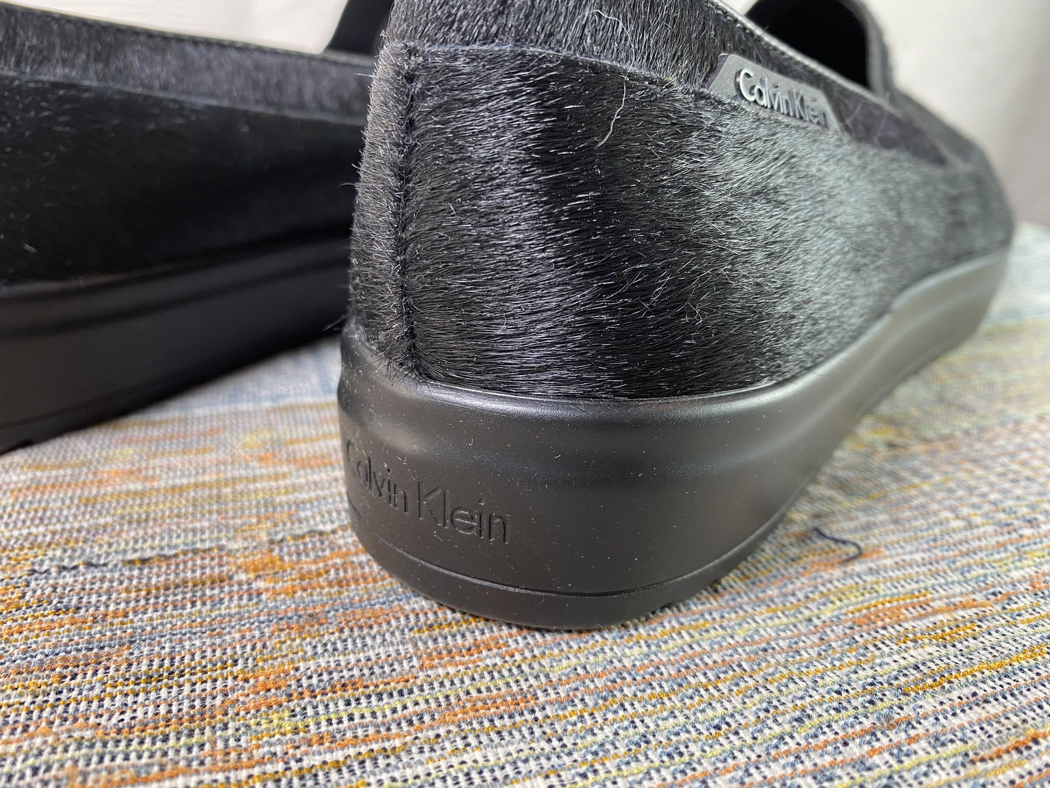 Calvin Klein Calvin Klein Loafers Black Slip-on Shoes EU 38 US 7.5 Luxury Size US 7.5 / IT 37.5 - 5 Thumbnail